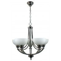 Lighting Inspiration-Houston 5Lt Pendant-Bronze / Chrome